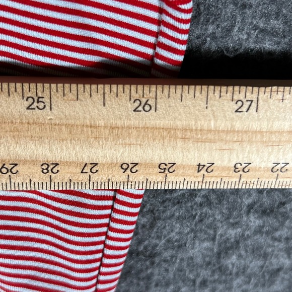 Greyson Golf Polo Shirt Red White Striped Leaf‎ Logo Casual Mens 2XL - Picture 5 of 10